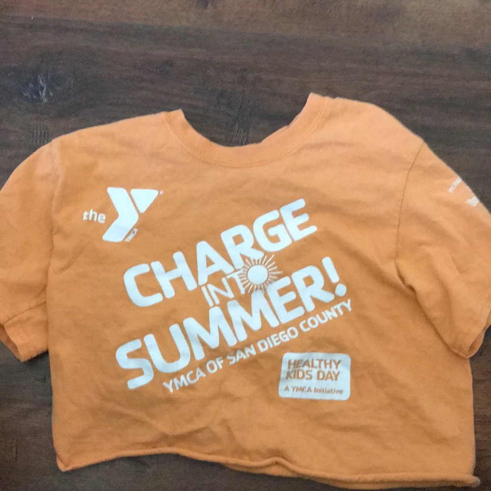 YMCA crop top